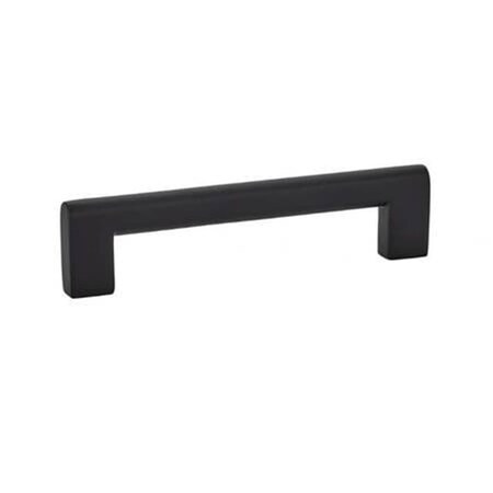 Patioplus 5 in. Center to Center Trail Cabinet Pull, Flat Black PA3250713
